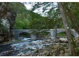 Puente de las Brujas en el Valle Leizaran (Pilar Garcia). Ampliar