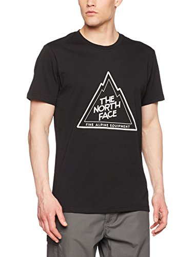 The-North-Face-Celebration-Camiseta-para-Hombre-Negro-Black-Medium-Tamao-del-FabricanteM-0